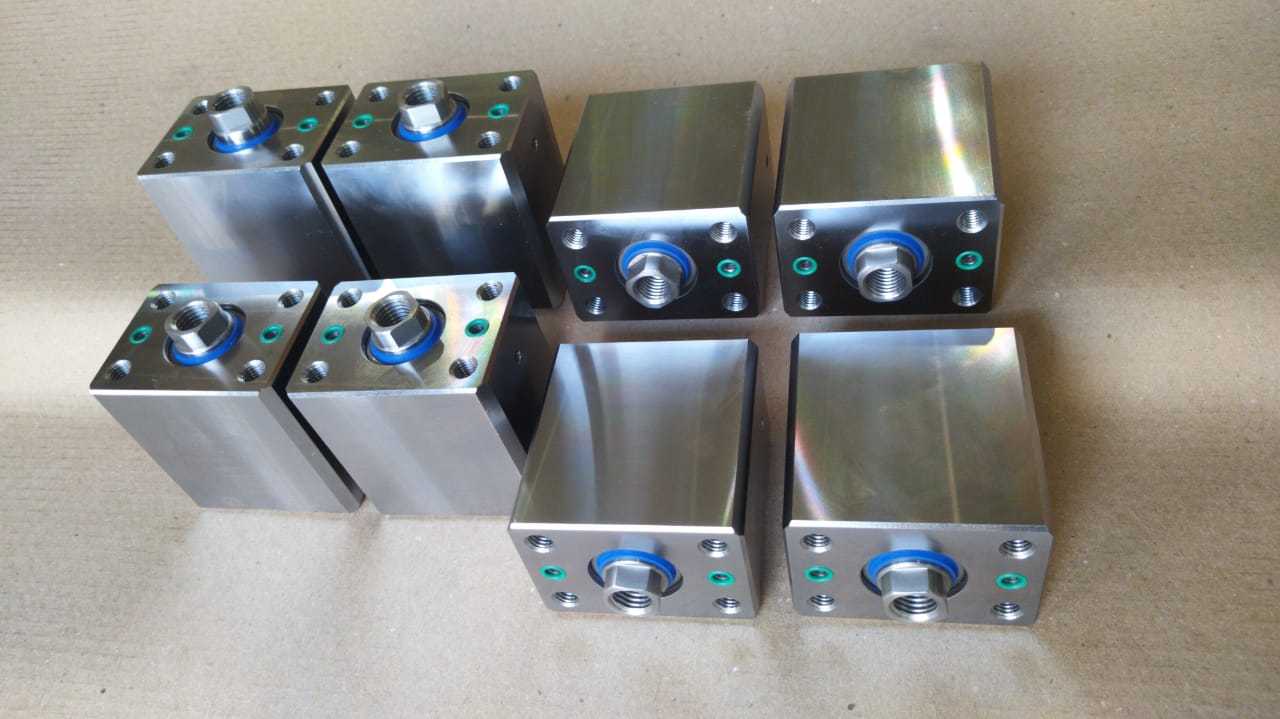 Cilindro Hidráulico Compacto Manifold Dianteiro